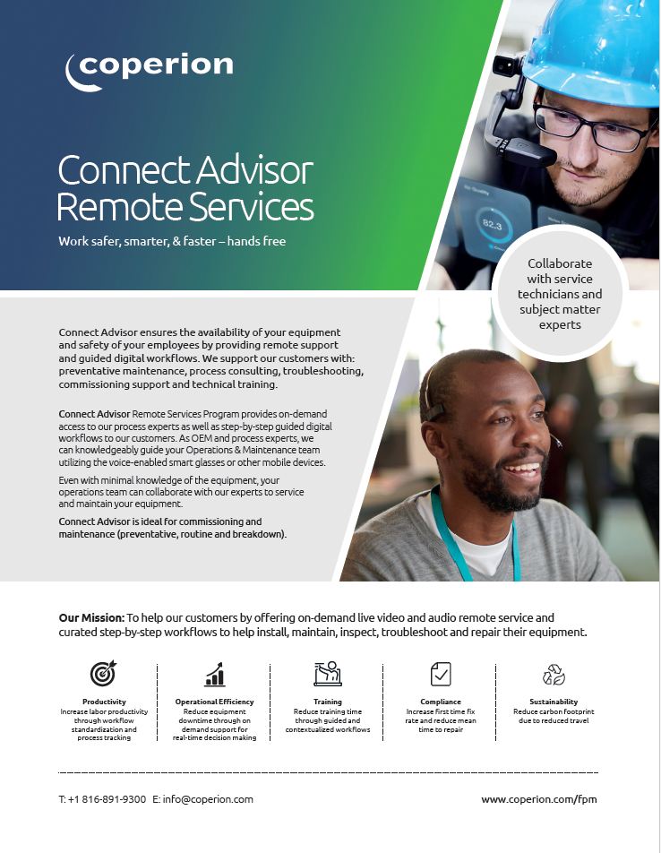 Image for Connect Advisor Remote Services Flyer